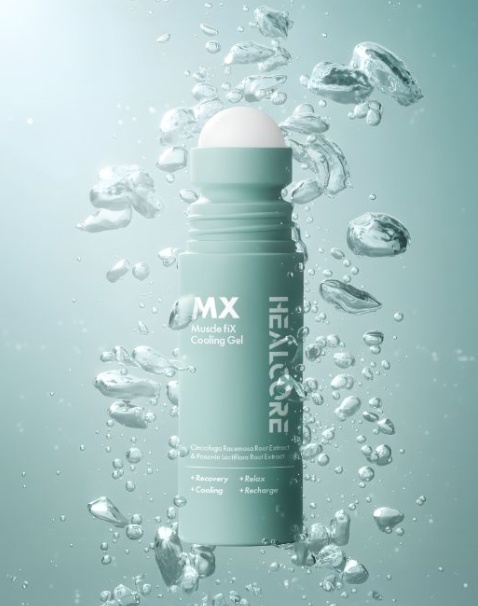 힐코어 MX 쿨링젤 수중 이미지